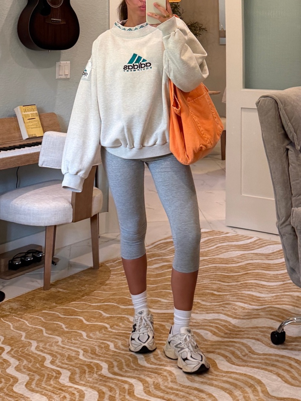 Grey Capri Pants